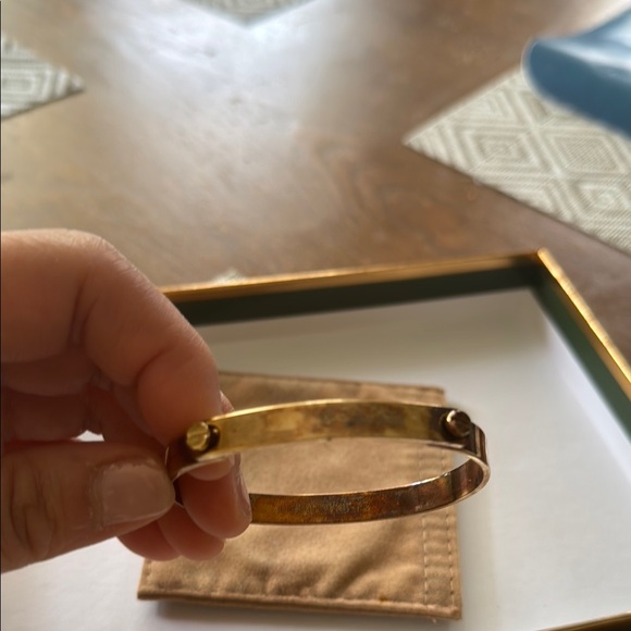 Vintage 1976  Aldo Cipullo Gold plated friendship bracelet - Picture 5 of 6